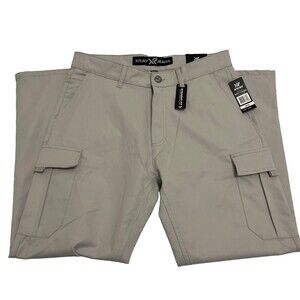 XRAY JEANS Men's Commuter Pants Utility Cargo Style Tan Size 34x30 New